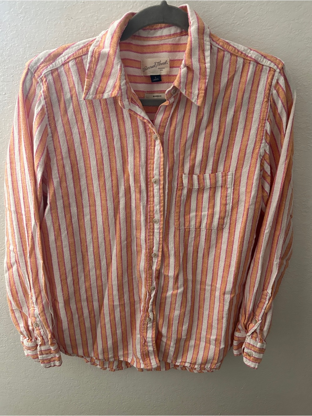 Striped Orange and White Set